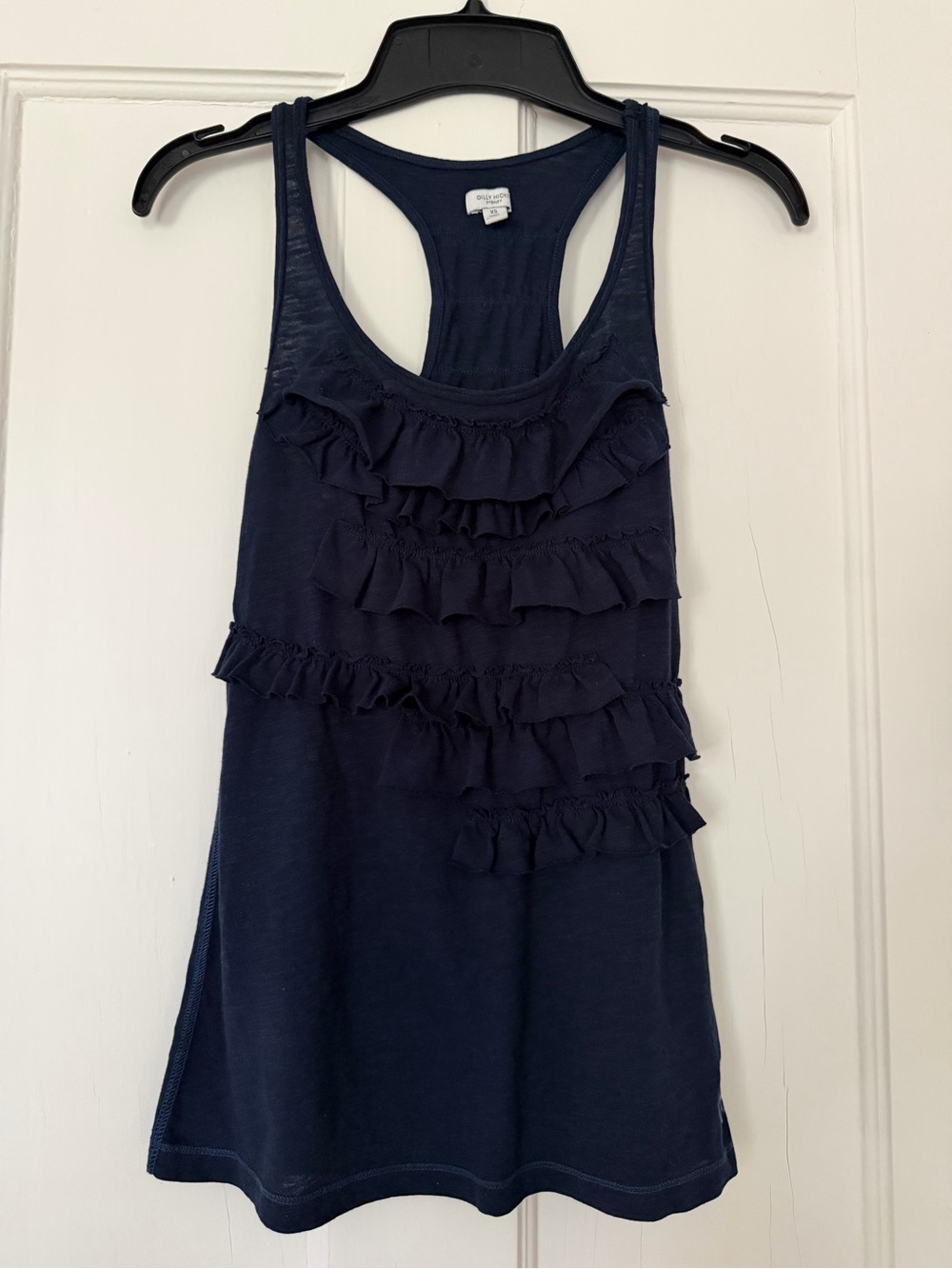 Vintage Gilly Hicks Blue Tank Top